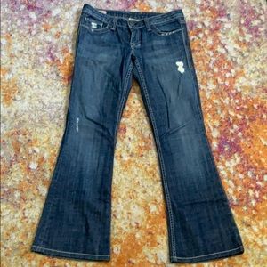 William Rast Jeans with Back Snap Pockets